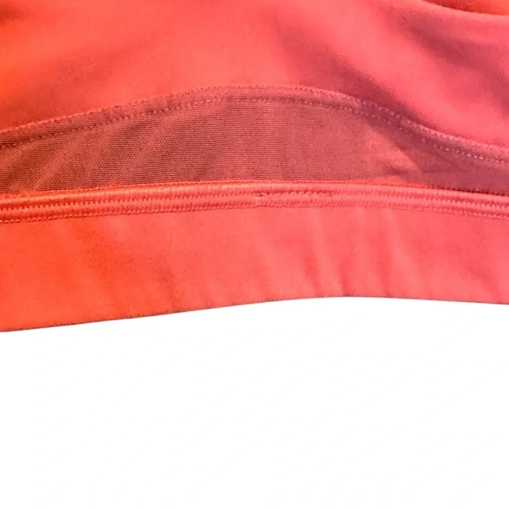 Lululemon Break Free Sports Bra Nulux In Flash Light Tone Coral  Women's Size 6 - Picture 4 of 7
